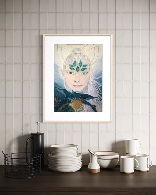 Delphina - Artprint